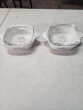 Corning ware bake dishes w/lids