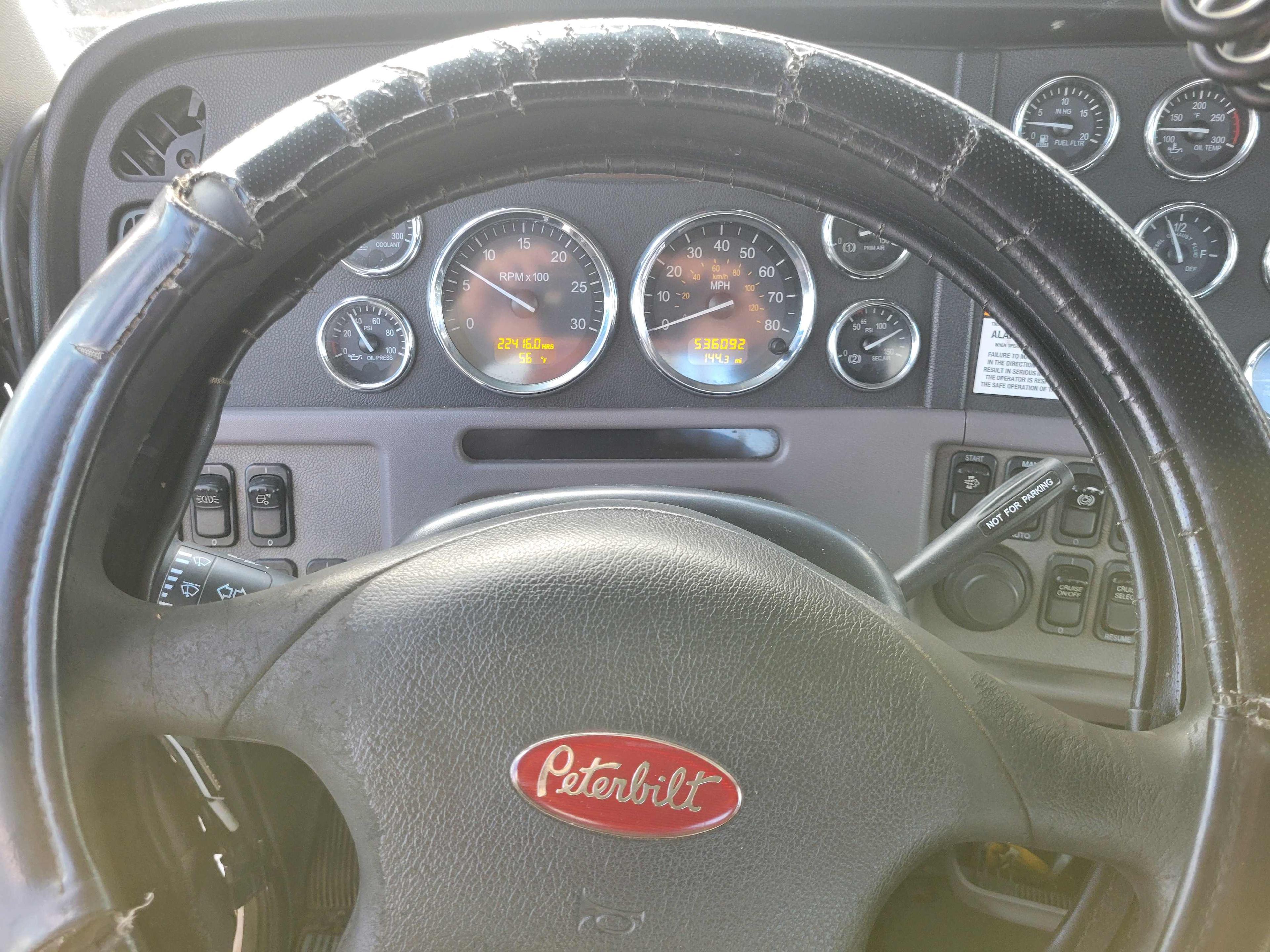 2012 Peterbilt 389 Heavy Haul Day Cab VIN: 1XPXP4EXXCD135800