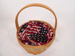 SMALL 1992 LONGABERGER "DISCOVERY BASKET 1492-1992"