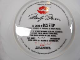 LOT OF (4) DELPHI MARILYN MONROE COLLECTORS PLATES