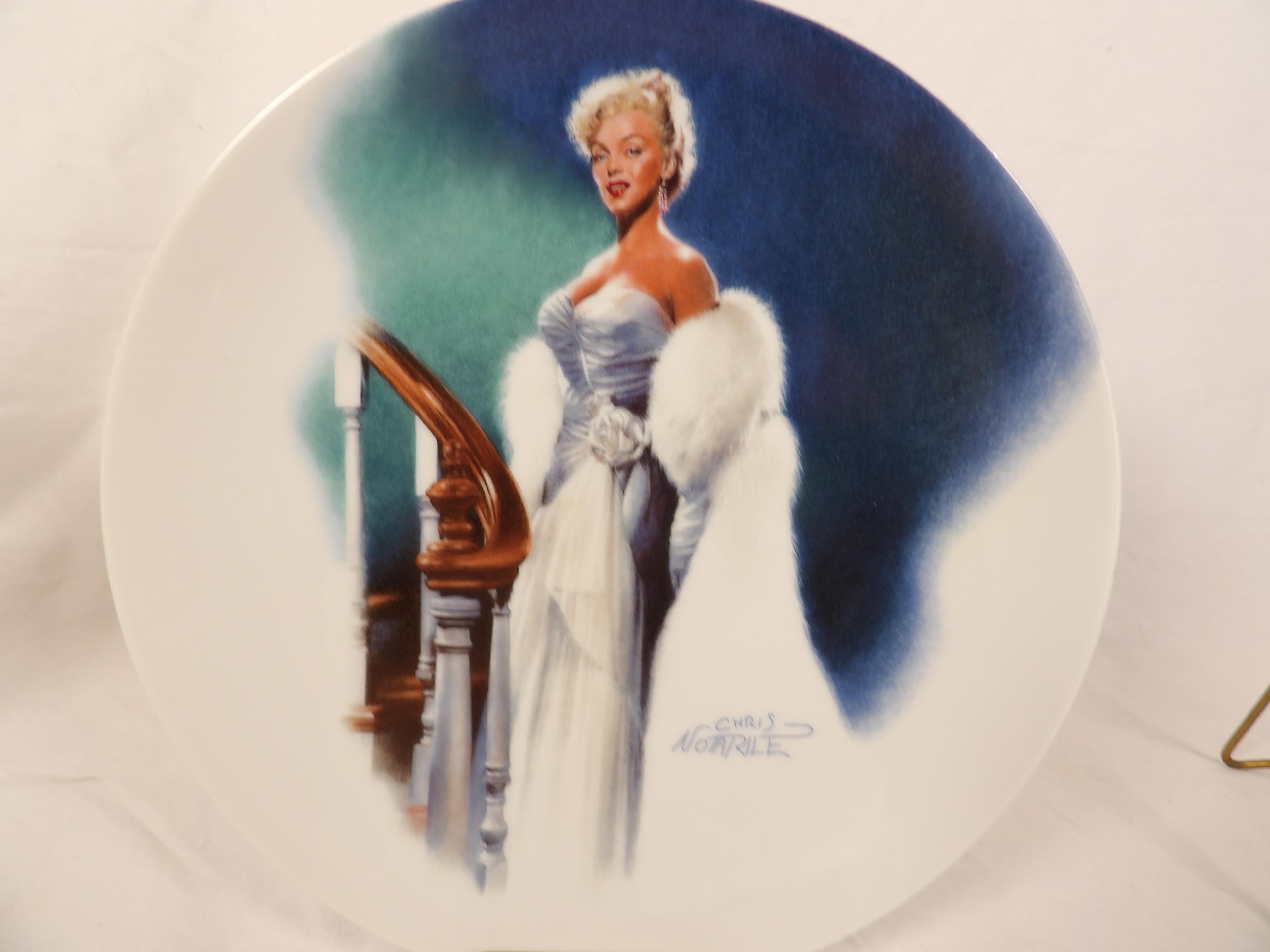LOT OF (4) DELPHI MARILYN MONROE COLLECTORS PLATES
