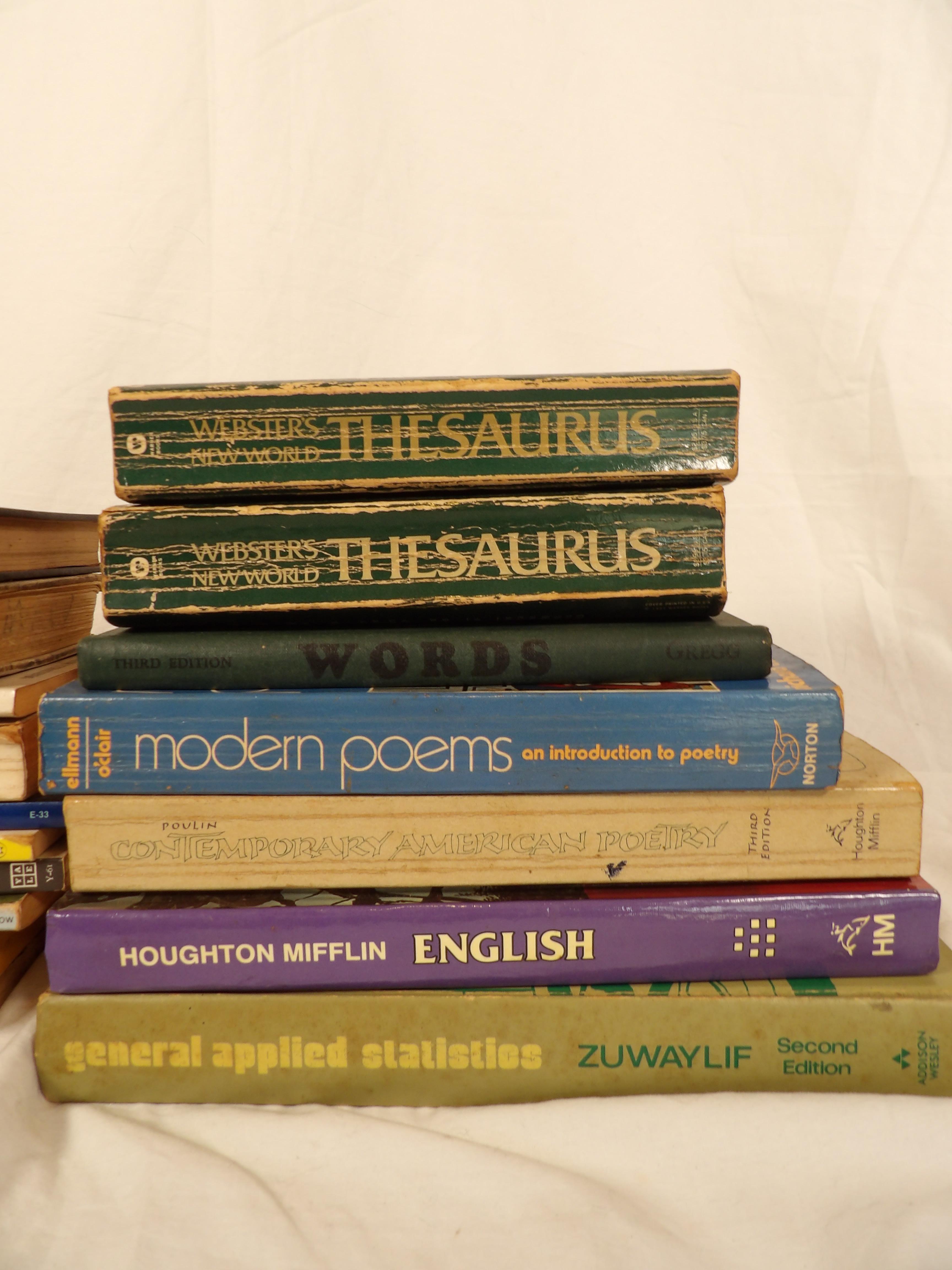 LOT OF ASSORTED BOX OF VINTAGE BOOKS
