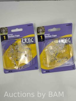 OOK Medium Suction Cup Hook 6 Pack