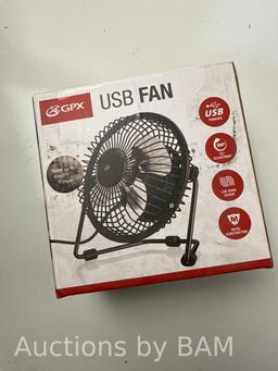 Gpx Au25r USB Fan