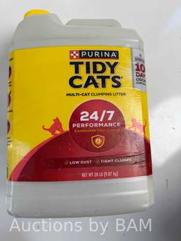 Purina Tidy Cats 24/7 Clumping Cat Litter, Low Dust, Deodorizing, 20 lb. Jug