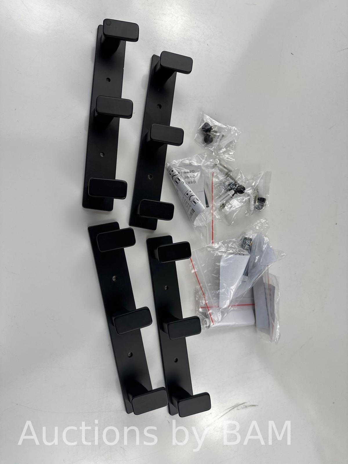 Wall Mounted Hooks Black