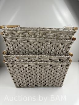 Best Choice Products Baskets w/ Handles