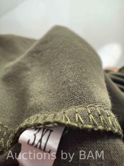 Green Long Pants Soft Material