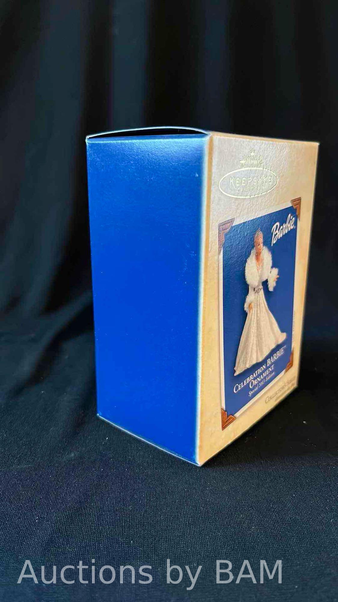 HALLMARK KEEPSAKE SPECIAL 2003 EDITION CELEBRATION BARBIE ORNAMENT