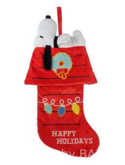 Snoopy 3D Plush Christmas Stocking