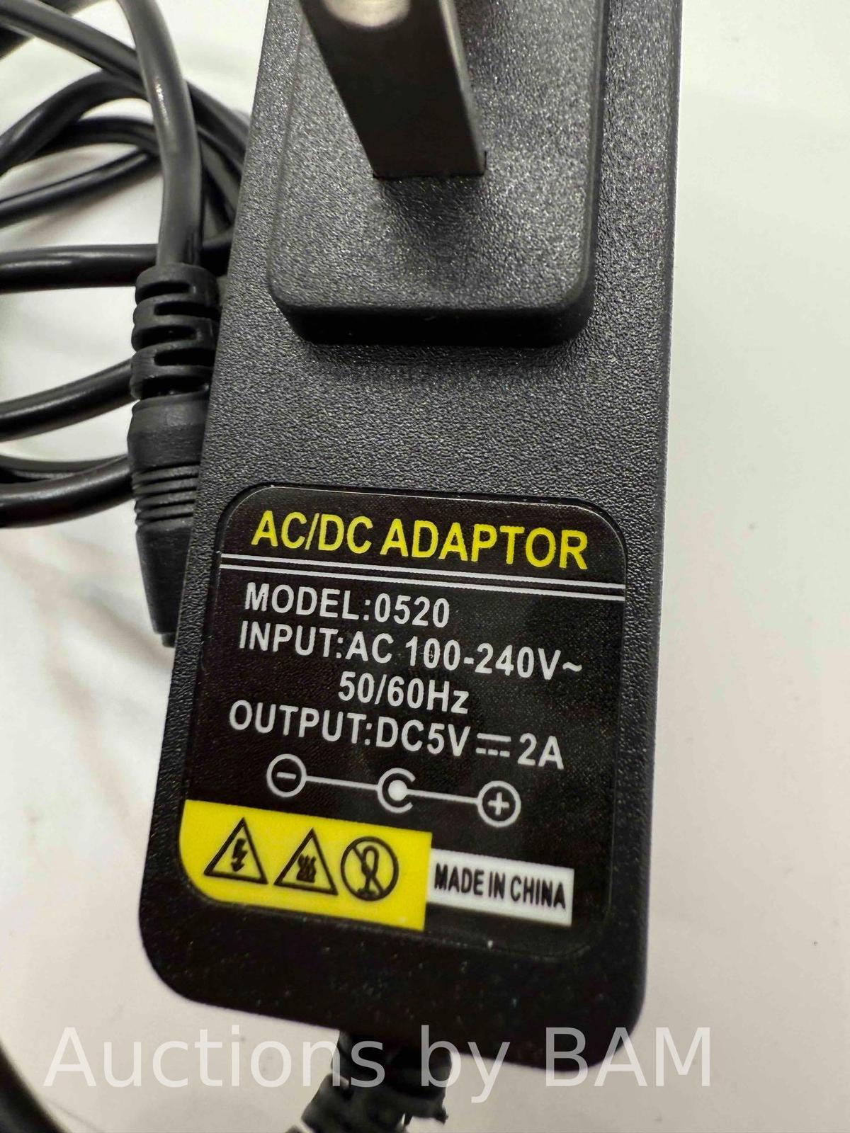 ACDC Adapter Model 0520 DC5v 2A and Unknown Adapter