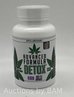 Epic Organic Advanced THC Detox, Fast Acting Detoxifying Strength, Urinary Tract Cleanse, Bladder