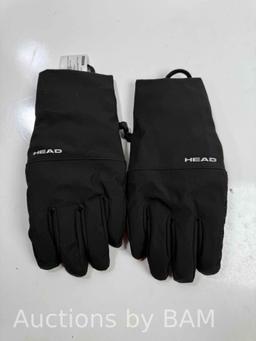 HEAD Men?s Ultrafit Touchscreen Running Gloves