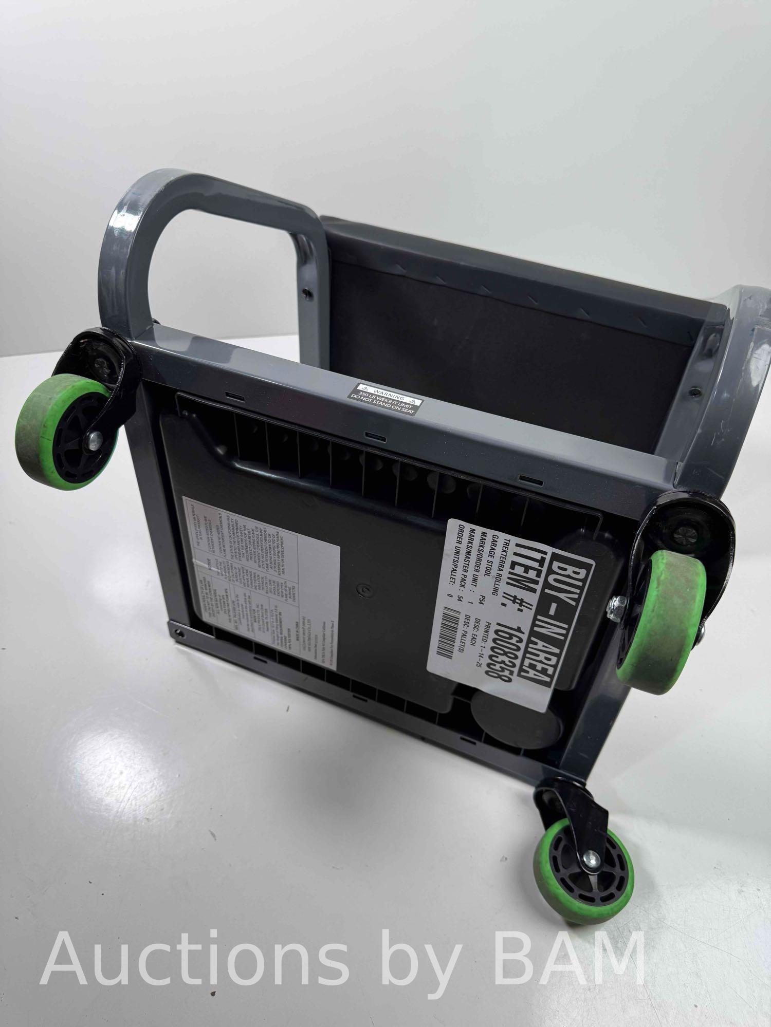 TrekTerra Rolling Garage Stool