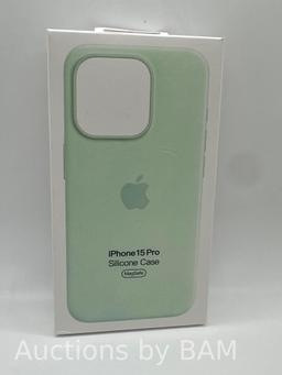 Silicone Case for iphone 15 Pro Silicone Case with Magsafe Phone Protective Back Cover 6.1 Inch
