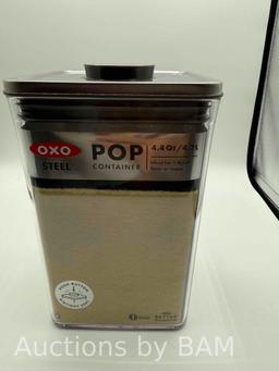 OXO - 3118200 - 4.4 Qt Steel POP Container