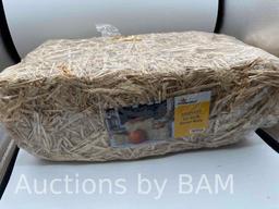 Harvest Straw Bale, 8 in x 9 in x 20 in, by Way To Celebrate