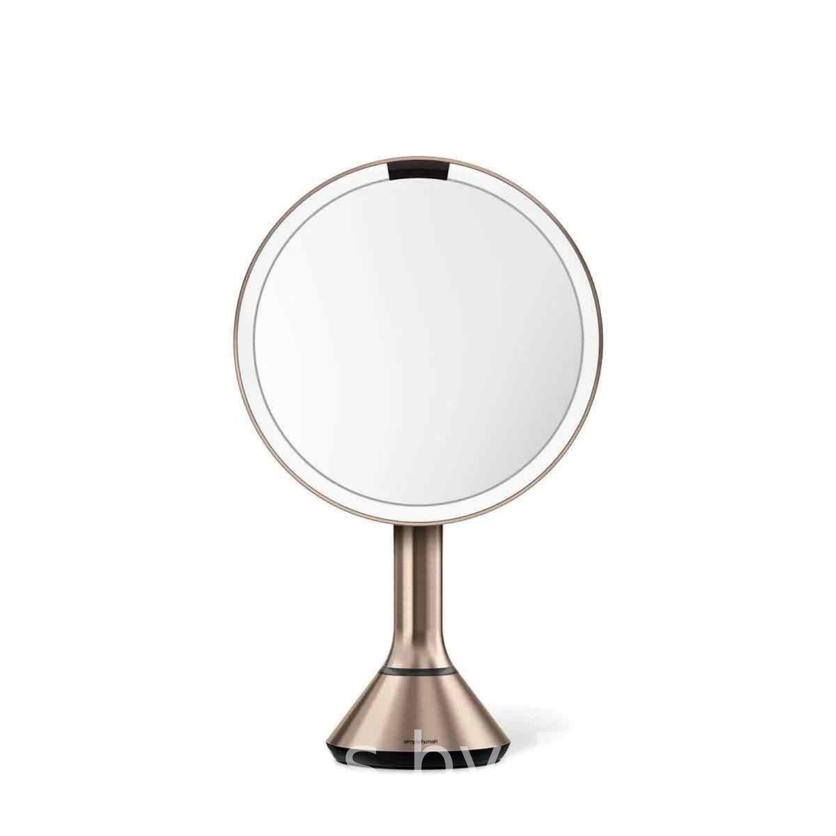 Simplehuman 8 inch Round LED Sensor Mirror with 5x and 10x Magnification