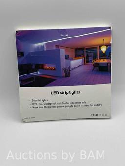 DAYBETTER Led Strip Lights 200ft,App and Remote Control,RGB Music Sync Color Changing LED Lights