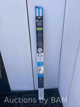 Feit Linear T8/T12 Daylight 93.3 in. 1 Pin Linear LED Tube Light Bulb 59 Watt Equivalence 1 pk