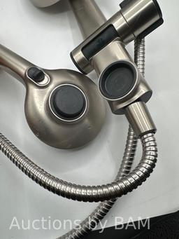 Kohler Prone 3-in-1 Multifunction Shower Head with PowerSweep Vibrant Brushed Nickel