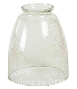 Better Homes & Gardens 5 Clear Seeded Glass Ceiling Fan Replacement Shade