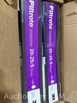 3M Filtrete HVAC 5 Inch Filter Allergen Reduction 2-pack