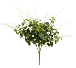 Vickerman 21 Artificial Green Clematis Spray. Includes 3 sprays per pack.