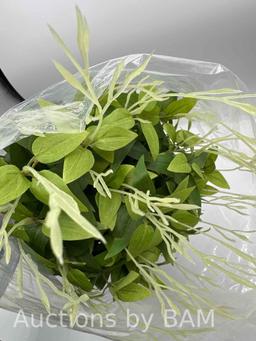 Vickerman 21 Artificial Green Clematis Spray. Includes 3 sprays per pack.