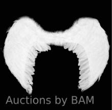 Lovebay Adult Child Angel Feather Wing Cosplay Props Dress Halloween Christmas Fashion Show 55x40cm