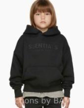 ES-SENTIAL Hoodies for Boys Girls,Kids Youths Hip Hop ES-SENTIAL STYLE Letter Graphic High Street