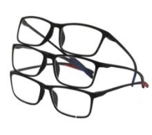 Design Optics by Foster Grant Dax Plastic Rectangle Reading Glasses +2.50