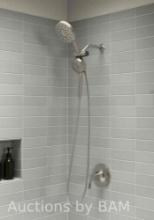 Kohler Prone 3-in-1 Multifunction Shower Head with PowerSweep Vibrant Brushed Nickel