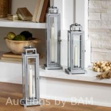 Tower Lantern LED Tapered Candle 3-Pack