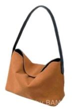 Municipal Shoulder Bag Women Suede Crescent Satchels Bag Retro Crossbody Phone Purse Top-handle