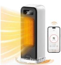 Space Heaters for Indoor Use, Smart Space Heater, Wi-Fi & Voice Control, Portable Heater with The...