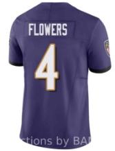 Zay Flowers 4 Purple Jersey