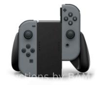 PowerA Joy-Con Comfort Grip for Nintendo Switch - Black