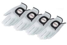 Kirkland Signature Leather Golf Glove, Right Handed , 4-pack Small