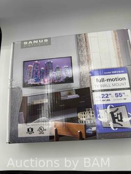 Sanus Simplicity Full Motion TV Wall Mount SMF218-B1