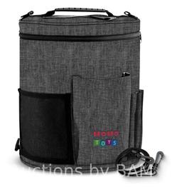 MOMOTOYS Crochet Bag Yarn Organizer for Child Girls, Craft & Hobby Storage Bags & Cases, Gray