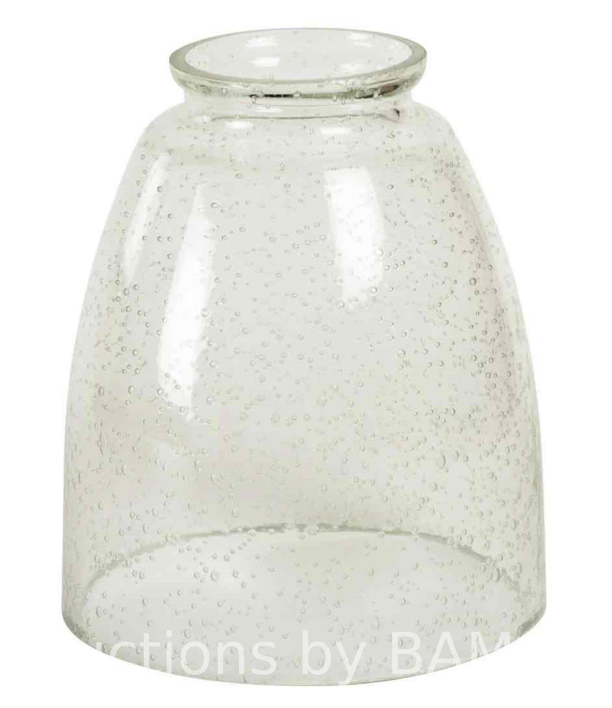 Better Homes & Gardens 5 Clear Seeded Glass Ceiling Fan Replacement Shade