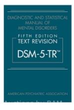 DSM 5 tr Diagnostic and Statistical Manual of Mental Disorders HARDCOVER and DSM 5 tr Desk Refere...