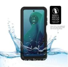 Body Glove Tidal Waterproof Phone Case for moto g 5G (2024) - Black/Clear