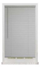Mainstays 1 in. Cordless, Room Darkening Vinyl Blind, Gray, 58W x 64L