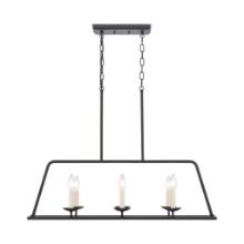(60) Allen + Roth Augusta 1 LT WH / BLK Vanity Light