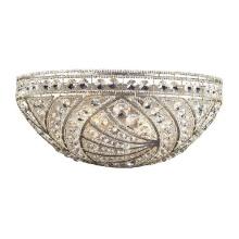 (128) Renaissance 6" High 2-Light Sconce - Sunset Silver