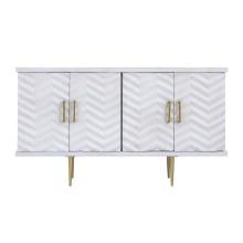 (1) Brendle Credenza - Whitewash