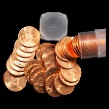 Tube of 50 2003-D Lincoln Memorial Cents - 1c - GEM Uncirculated