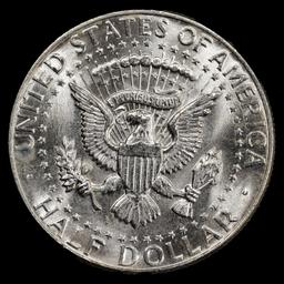 1964 Kennedy Silver Half Dollar - 50c - Choice Plus Brilliant Uncirculated
